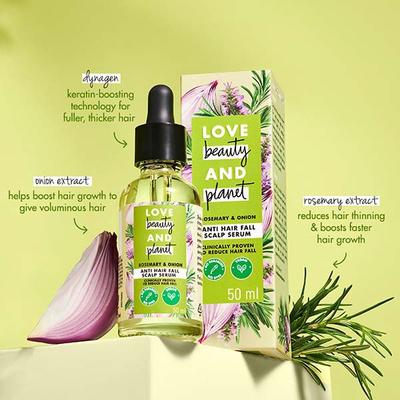 Love Beauty And Planet Onion and Rosemary Anti Hairfall Scalp Serum 50 ml - Hair Serums