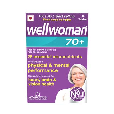 Wellwoman 70+ Multi-Vitamin Tablet 30's - Multi-Vitamins