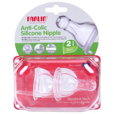 Farlin Anti-Colic Silicon Nipple M 1 s (se) - Breast Feeding Tools