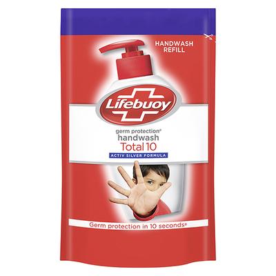 Lifebuoy Handwash Fights Bacteria & Viruses Refill Pouch 185 ml - Hand Wash & Soaps