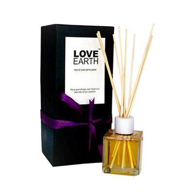 Love Earth Premium Reed Diffuser Lemon Scent Toxin-Free 30 ml - Air Fresheners