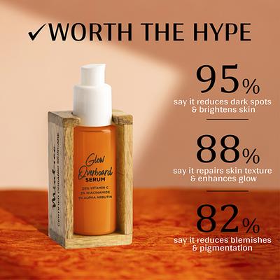 Mintree Certified Organic 20% Vitamin C Serum, Fades Pigmentation, Dark Spots and Enhances Glow 30 ml - Face Serum