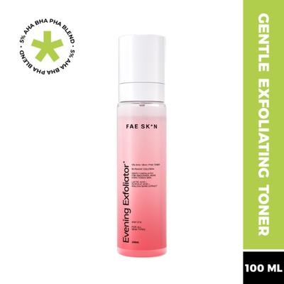 FAE Beauty Evening Exfoliator - Gentle Bi-Phasic Exfoliating Toner 100 ml - Face Mists