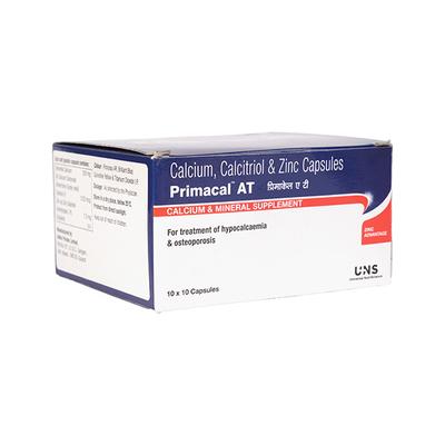 Primacal AT Softgels 10's - Calcium And Minerals