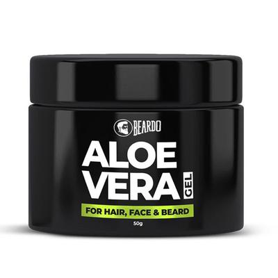 Beardo Hair, Face & Beard Gel - Aloe Vera 50 gm - Lotions & Creams