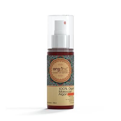 Aryanveda Arganic Organic Moroccan Argan Hair Tonic For Reduces Split Ends & Breakage 100 ml - Hair Creams