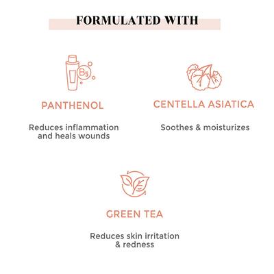 Suganda Centella Green Tea Facewash Unscented 120 ml - Face Wash & Cleansers