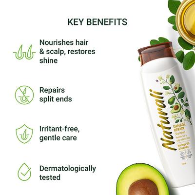 Naturali Damage Repair Shampoo Shampoos 340 ml - Shampoos