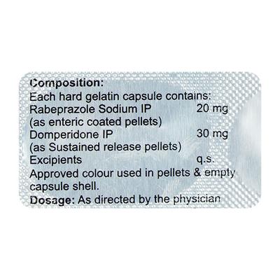 RABEPROT DSR Capsule 10's - Ulcer/Reflux/Flatulence-Aaa