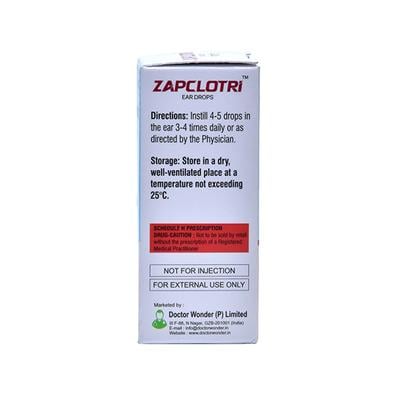 ZAPCLOTRI Ear Drops 10ml - Ear Conditions-Oth
