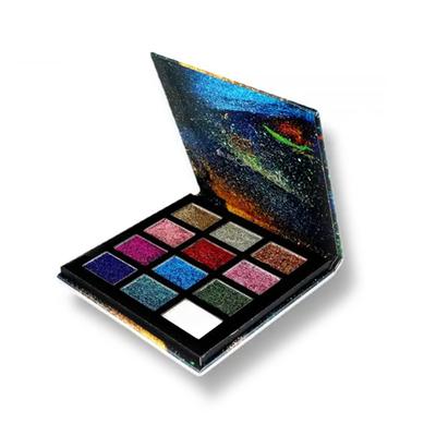 Europe Girl 12 In 1 Glitter Palette -Venus 30 gm - Eye Shadow Palettes