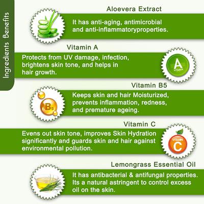 Keya Seth Aromatherapy Aloe Vera Gel 190 gm - Face Packs