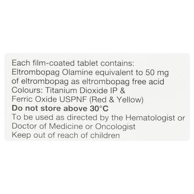 Revolade 50mg Tablet 7'S - Blood Clot-Ant