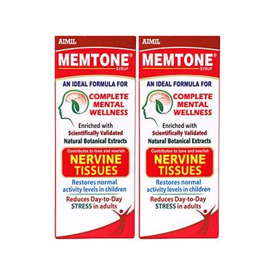 Aimil Memtone Syrup (Pack of 2 x 200 ml) - Speciality Medicines