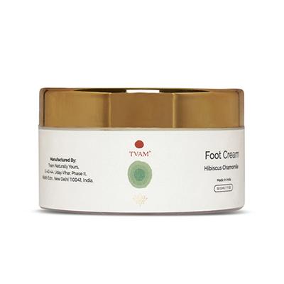 Tvam Foot Cream - Hibiscus & Chamomile 50 gm - Hand Creams