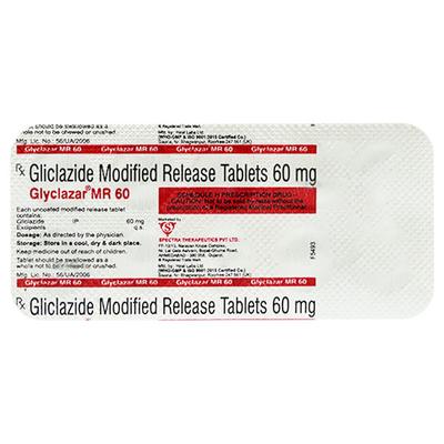 GLYCLAZAR MR 60 Tablet 10's - Diabetes-Ant