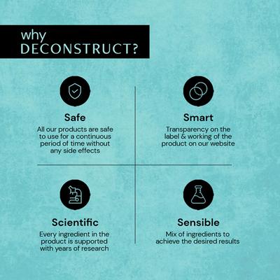 Deconstruct Micellar water 120 ml - Make Up Removers