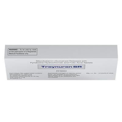 Troynuron SR Tablet 10'S - Neuropathic Pain-Dru