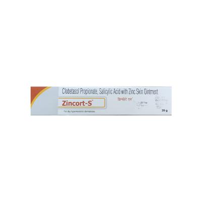 ZINCORT S Ointment 20gm - Skin Infections-Toc
