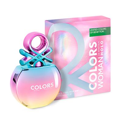 United Colors of Benetton Colors Holo For Women Eau De Toilette 80 ml - Women Perfumes (Edt/Edp)