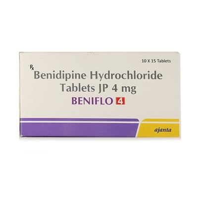 BENIFLO 4mg Tablet 15's - Hypertension-Cal