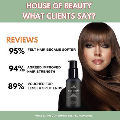 House of Beauty Intensive Hair Growth Serum W,T Sunscreen for Dry, Frizzy & Dull Hair 30 ml - Hair Serums