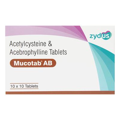 MUCOTAB AB Tablet 10's - Asthma/COPD-Ast