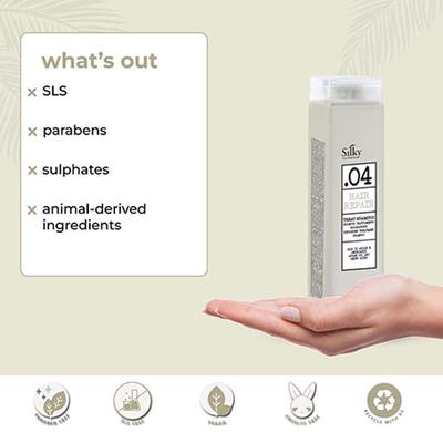 Silky Technobasics .04 Hair Repair Conditioning Bath 1000 ml - Shampoos