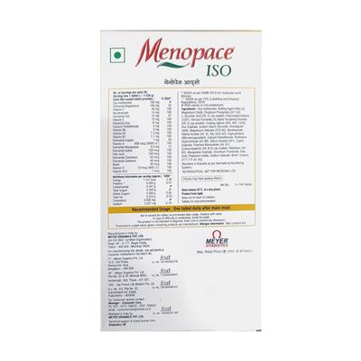 MENOPACE ISO GLUTEN FREE Tablet 10's - Supplements-Vam