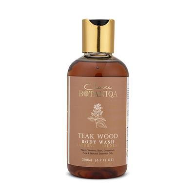 Clovia Botaniqa Teak Wood Body Wash 200 ml - Shower Gels & Body Wash