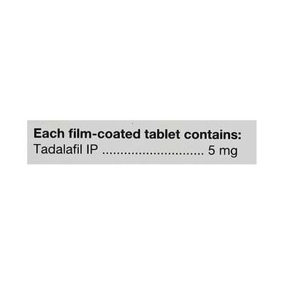 Tadaflo 5mg Tablet 15'S - Impotence/Erectile Dysfunction (Ed)
