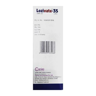 LOZIVATE 3S Lotion 30ml - Skin Infections-Toc
