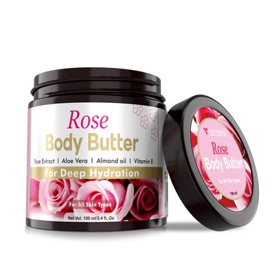 Volamena Rose body butter for Deep Hydration 100ml - Body Butter