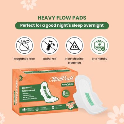 Mildcares MildPads Anion XL 18's - Sanitary Napkins