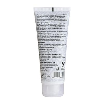 Azafran Organics Deep Pore Cleansing Clay Masque 100 gm - Masks & Peels