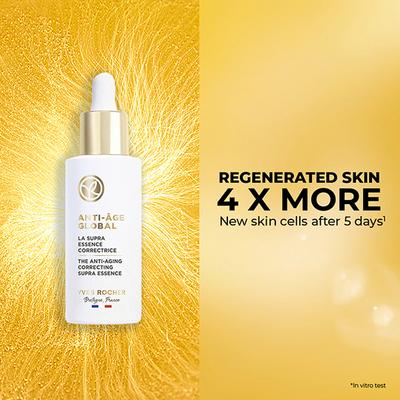 Yves Rocher Anti Age Global - The Anti-Aging Correcting Supra Essence Serum 50ml 50 ml - Face Gels