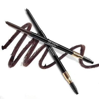Revlon Colorstay Brow Pencil - Dark Brown 0.35 Gm - Eyebrow Pencils & Enhancers