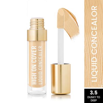 Swiss Beauty Select High On Cover Liquid Concealer With No-Crease Formula - Dusky To Deep 5.5 ml - Concealer