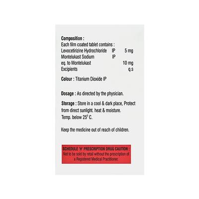 CASMONT LC Tablet 10's - Allergies-Ant