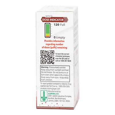 BUDAMATE G WITH DOSE INDICATOR 120md Inhalation 7.6g - Asthma/COPD-Ast