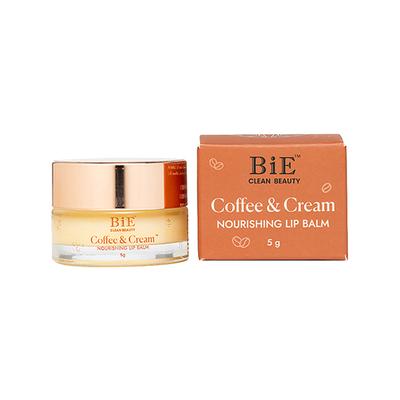 Bie - Beauty By Bie Coffee & Cream- Nourishing Lip Balm 5 gm - Lip Balms