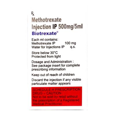 Biotrexate 500mg Injection 5ml - Cancer Oncology-Cyt