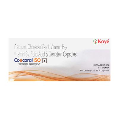 COECORAL ISO NUTRACEUTICAL FOR WOMEN Capsule 15's - Supplements-Vam