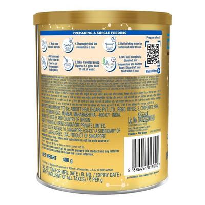 Similac Plus Stage 2 (6-12 months) Powder 400 gm - Tin - Baby And Infant Supplements