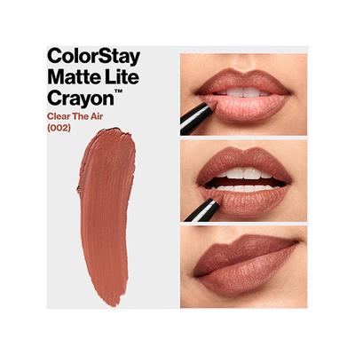 Revlon Colorstay Matte Lite Crayon Clear The Air 1.4 gm - Lip Crayons