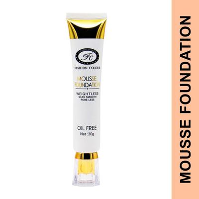 Fashion Colour Mousse Foundation Lightweight, Shade 01 30 ml - Foundation