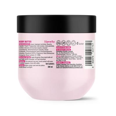 Buds & Berries Bulgarian Rose Body Butter Jar 200 ml - Body Butter