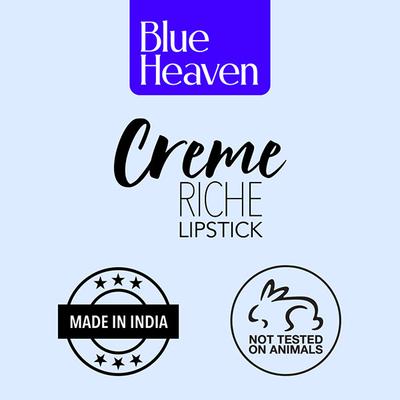 Blue Heaven Creme Lipstick - Riche Red 107 4 gm - Lipsticks