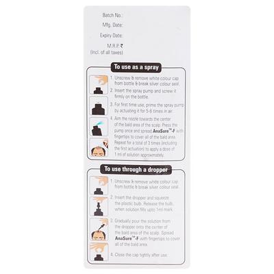 ANASURE F 5% Topical Solution 60ml - Hair Loss-Oth