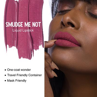 SUGAR Cosmetics Smudge Me Not Liquid Lipstick - 20 Cocoa Ammo (Mocha Brown) 4.5 ml - Liquid Lipsticks